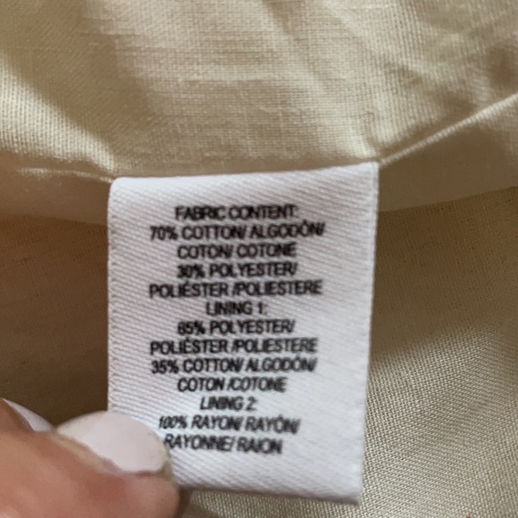 White Aztec Trim Jacket sz4 - Picture 9 of 9